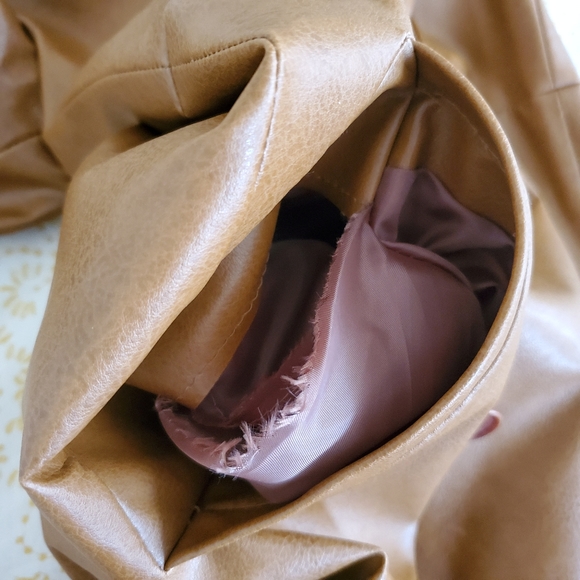 ZARA 70s Style Caramel Single Breasted Trench - Picture 7 of 8